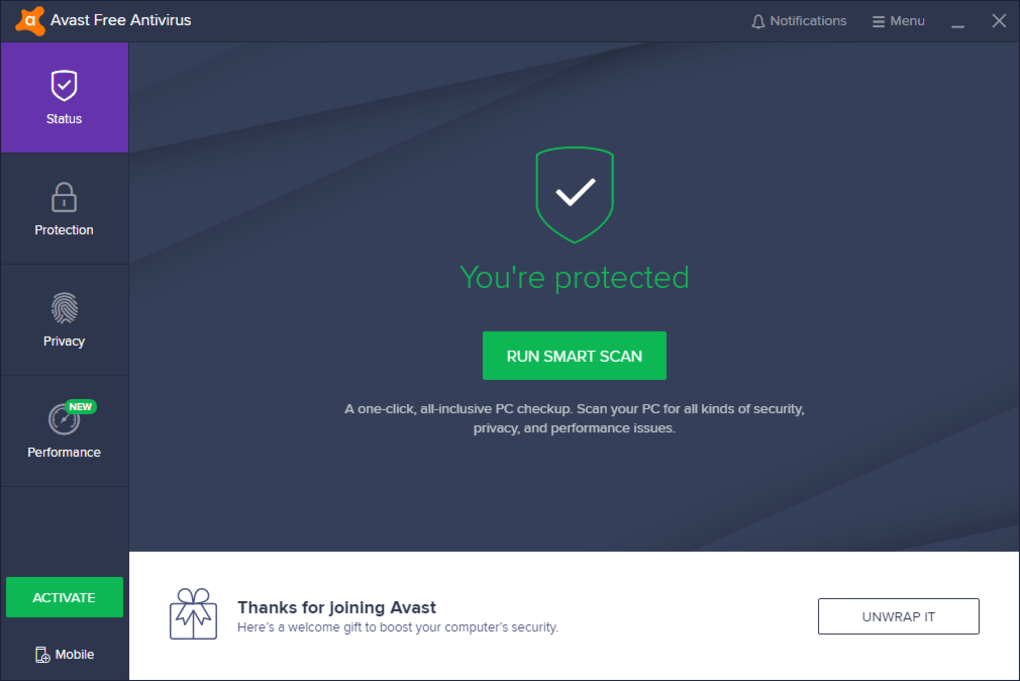 Avast free antivirus download for 1 year